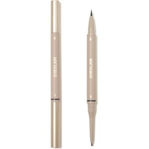 sheglam 2 in 1 eyebrow pencil espresso waterproof 177.6